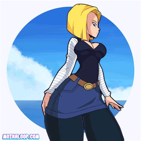 naked android 18|E